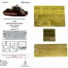 Набор фототравления для Т-28 Надгусеничные полки МД035337
