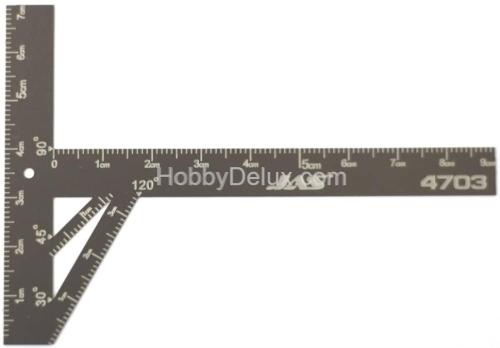 JAS 4703 Угольник-транспортир