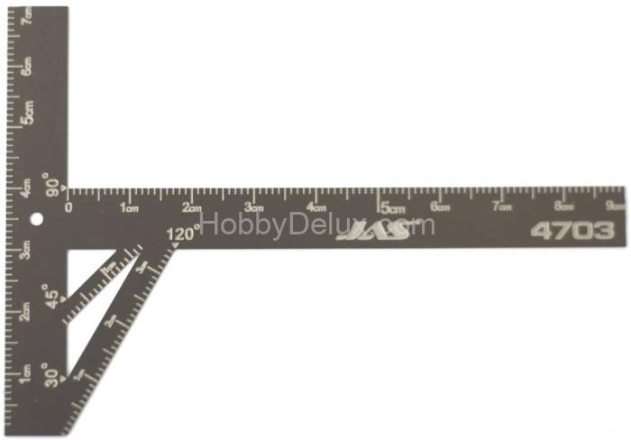 JAS 4703 Угольник-транспортир JAS4703