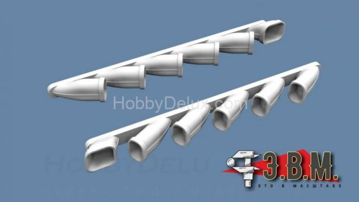 Ил-2: выхлопные патрубки RS48004