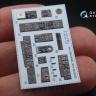 3D Декаль интерьера кабины A-6E TRAM Intruder для модели HobbyBoss QD48166
