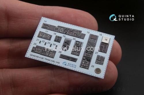 3D Декаль интерьера кабины A-6E TRAM Intruder для модели HobbyBoss