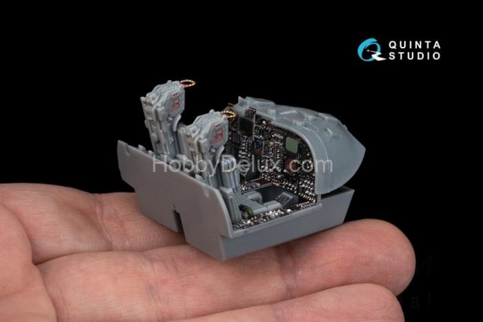 3D Декаль интерьера кабины A-6E TRAM Intruder для модели HobbyBoss QD48166