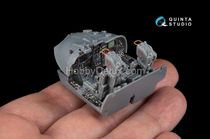 3D Декаль интерьера кабины A-6E TRAM Intruder для модели HobbyBoss QD48166