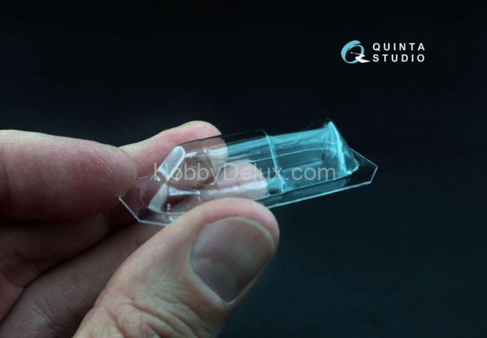 Набор остекления Як-1 ранние серии для модели Моделсвит/ЮФ, 2 шт. QC48002-D