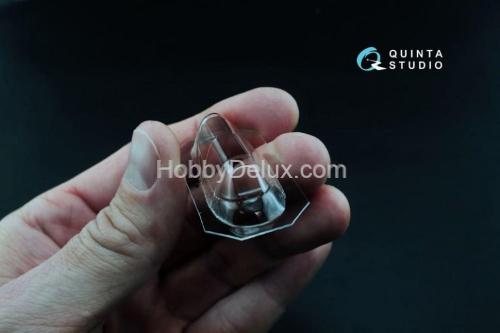 Набор остекления Як-1 ранние серии для модели Моделсвит/ЮФ, 2 шт.