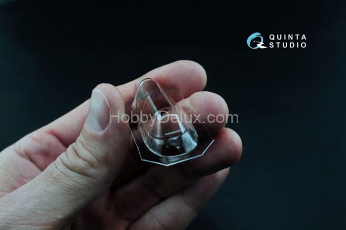 Набор остекления Як-1 ранние серии для модели Моделсвит/ЮФ, 2 шт. QC48002-D