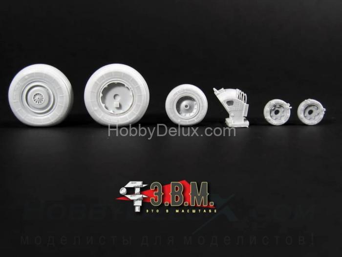 Су-27: колеса шасси М1:48 RS48008
