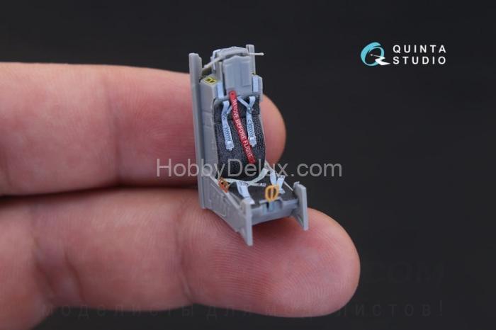 3D Декаль интерьера кабины F-16A для модели Kinetic QD48167