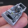 3D Декаль интерьера кабины F-16A для модели Kinetic QD48167