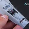 3D Декаль интерьера кабины F-16A для модели Kinetic QD48167