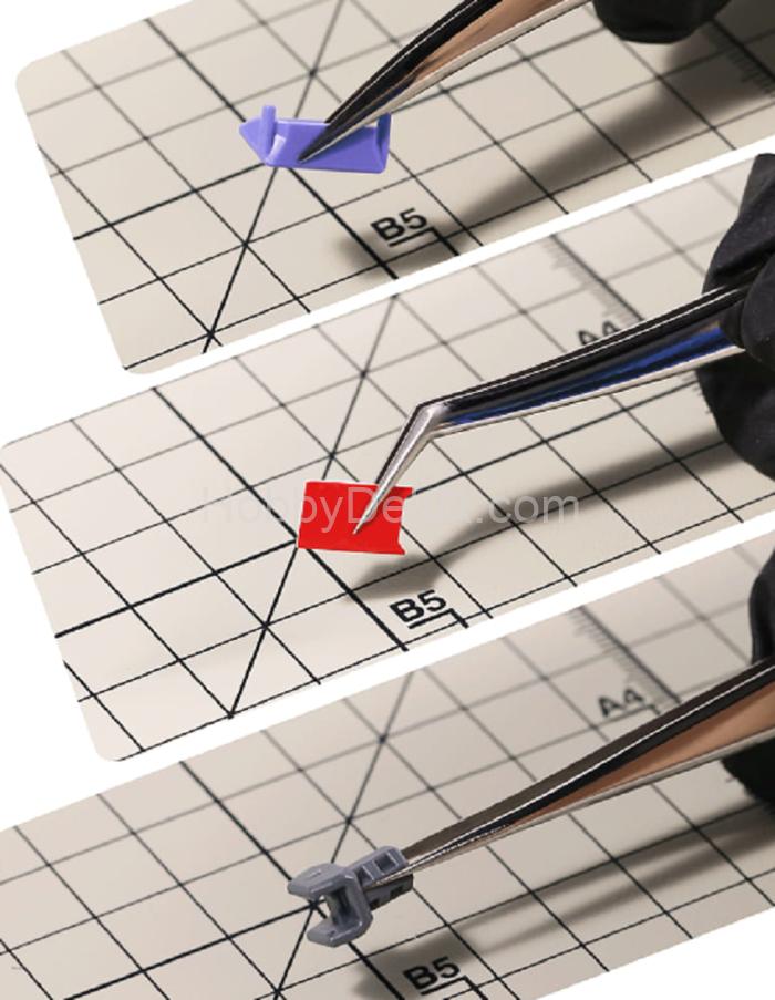 DSPIAE AT-TZ02 Пинцет из нержавеющей стали c тупым наконечником AT-TZ02