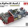 RFM (RYEFIELD MODEL) RM5072 1:35 Немецкий средний танк Pz.Kpfw.III Ausf. J с полным интерьером
