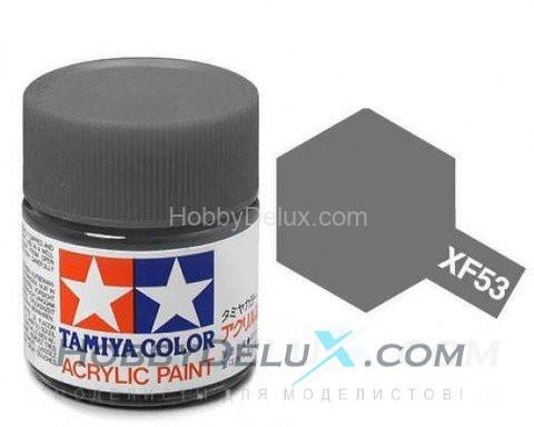 Краска акриловая Tamiya - XF-53 Neutral Grey (Нейтрально-серая) 81753