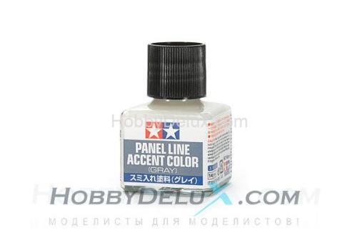 Краска для финальной отделки моделей - серая смывка, 40 мл.