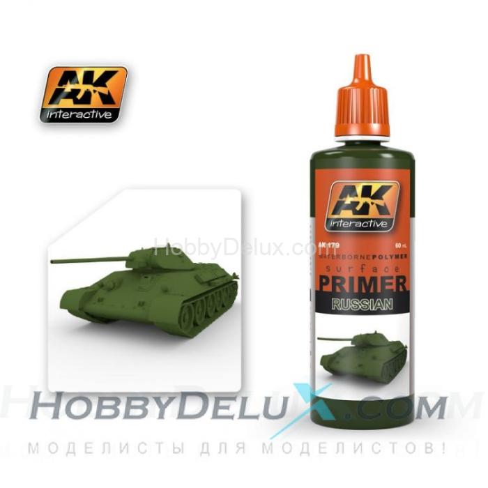 RUSSIAN PRIMER 60 ml. - Грунтовка для советской техники 60 мл. AK-179