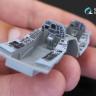 3D Декаль интерьера кабины F-16B для модели Kinetic QD48168