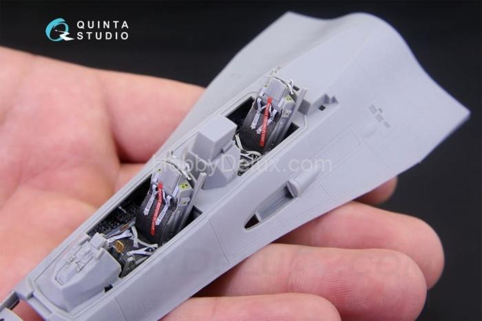 3D Декаль интерьера кабины F-16B для модели Kinetic QD48168