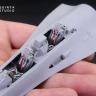 3D Декаль интерьера кабины F-16B для модели Kinetic QD48168