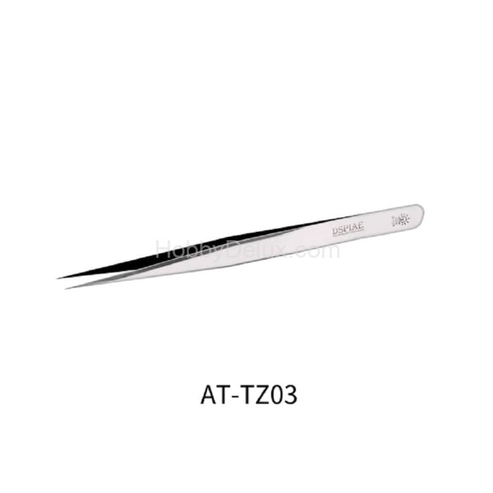 DSPIAE AT-TZ03 Пинцет из нержавеющей стали c прямым наконечником AT-TZ03