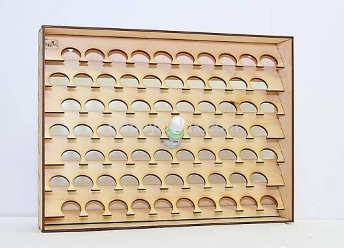 Полка настольно-подвесная для баночек 30 мм.