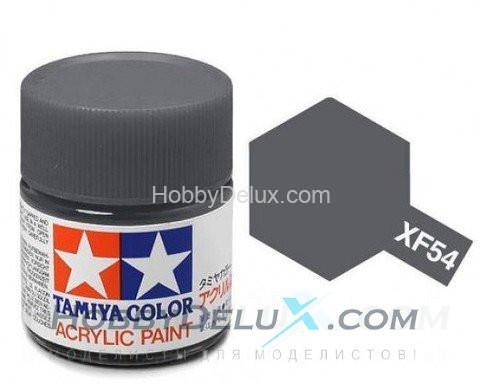 Краска акриловая Tamiya - XF-54 Dark Sea Grey (Темно-серая морская)