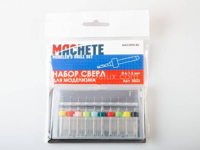 Набор сверл для моделизма 0.6-1.5 мм MA0023