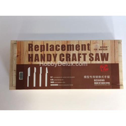 Border Model BD0090 Набор пилок (4 шт.) с рукояткой (красный)