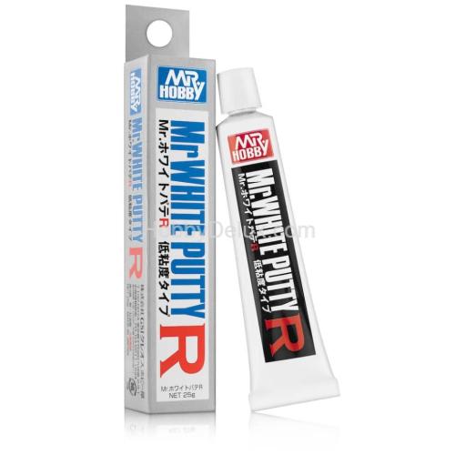 Mr.Hobby P-123 Шпаклевка MR.WHITE PUTTY R  25гр
