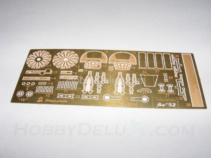 Фототравление для Як-52 МД048202