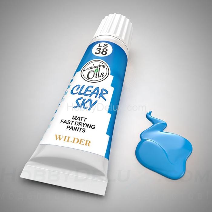 WILDER LS-38 Масляная краска - ЧИСТОЕ НЕБО HDF-LS-38