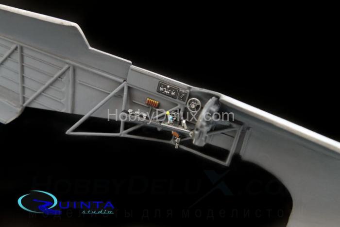 3D Декаль интерьера кабины Як-1 (ранние серии) (для модели Моделсвит/ЮФ)3 QD48002-Pro