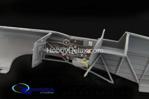 3D Декаль интерьера кабины Як-1 (ранние серии) (для модели Моделсвит/ЮФ)3