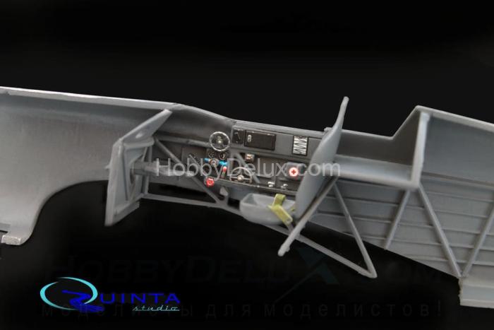 3D Декаль интерьера кабины Як-1 (ранние серии) (для модели Моделсвит/ЮФ)3 QD48002-Pro