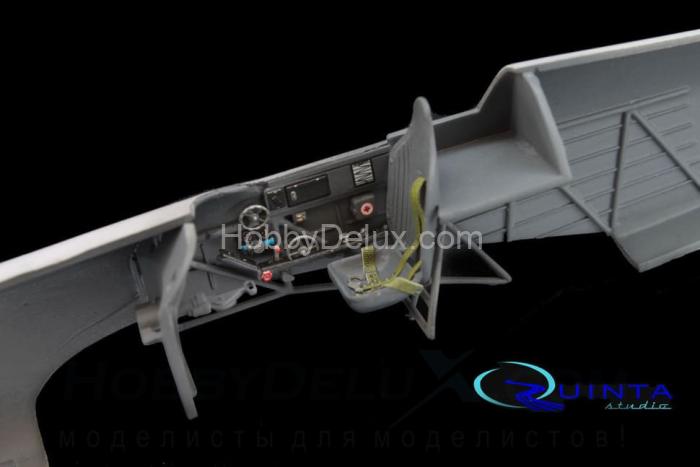 3D Декаль интерьера кабины Як-1 (ранние серии) (для модели Моделсвит/ЮФ)3 QD48002-Pro