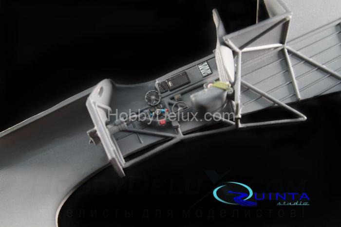 3D Декаль интерьера кабины Як-1 (ранние серии) (для модели Моделсвит/ЮФ)3 QD48002-Pro