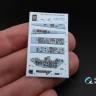 3D Декаль интерьера кабины Су-33 для модели Kinetic QD48172