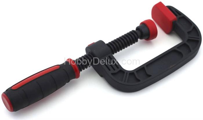 Струбцина пластиковая, 50 мм, винтовая JAS4165