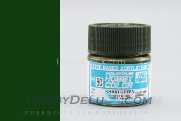 Краска акриловая Hobby Color - H080 Khaki Green H80