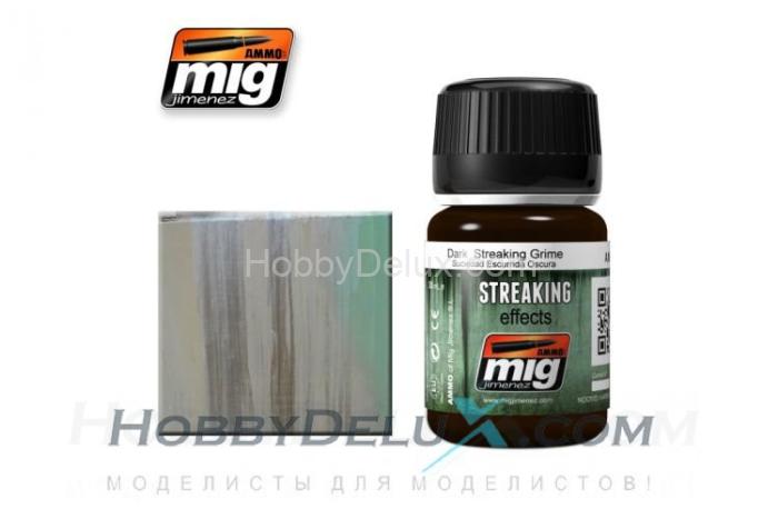 AMIG1206 Ammo Mig DARK STREAKING GRIME (Потеки темной грязи) AMIG1206