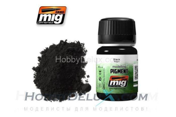 AMIG3001 Ammo Mig BLACK (Черный) AMIG3001