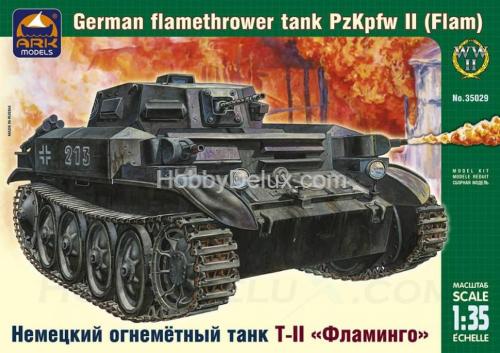 Немецкий огнеметный танк ТII "Фламинго"