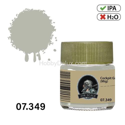 Спиртовая краска - Сockpit Grey (Mig)