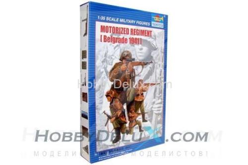 German Motorized Regiment Belgrade 1941