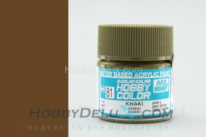 Краска акриловая Hobby Color - H081 Khaki H81