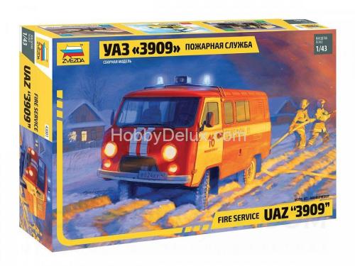 УАЗ «3909» Пожарная служба