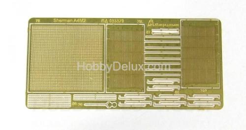 Набор фототравления на М4А2  "Шерман"