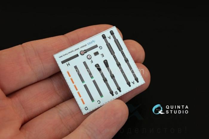 Комплект ремней на одно кресло для семейства бронеавтомобилей Тайфун Для всех моделей QR35001