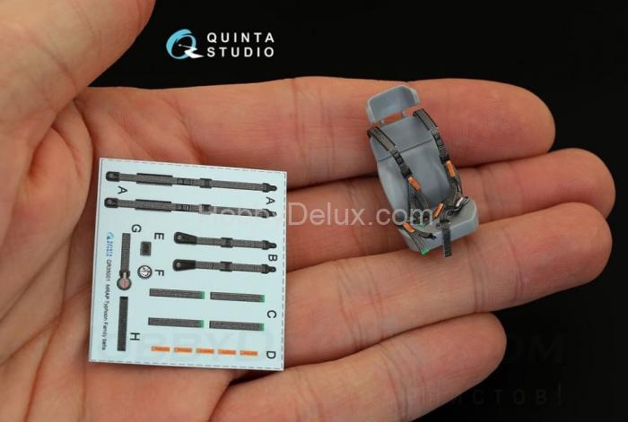 Комплект ремней на одно кресло для семейства бронеавтомобилей Тайфун Для всех моделей QR35001