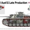 RFM (RYEFIELD MODEL) RM5088 1:35 Немецкая самоходно-артиллерийская установка StuG.III Ausf.G позднего выпуска с полным интерьером